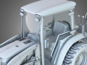 john deere tractor Modelo 3D