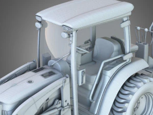 john deere tractor 3D Model