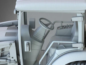 john deere tractor 3D Model