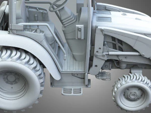 john deere tractor 3D Model