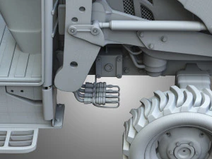 john deere tractor 3D Model