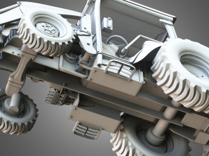 john deere tractor Modelo 3D