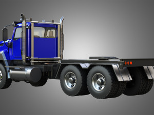 american truck 3D Model