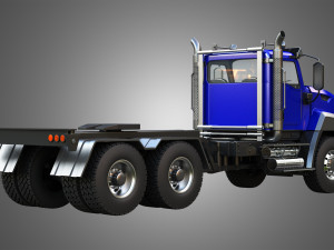 american truck 3D Model