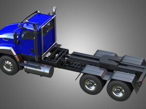 american truck 3D Model