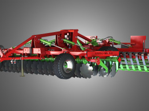 agro masz tillage machine Modelo 3D