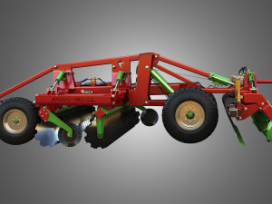 agro masz tillage machine Modelo 3D