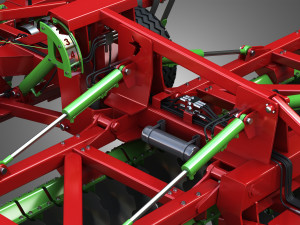 agro masz tillage machine Modelo 3D