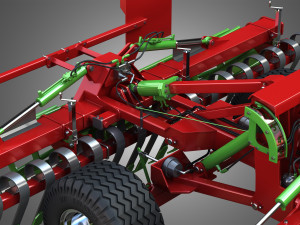 agro masz tillage machine Modelo 3D