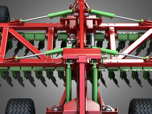 agro masz tillage machine Modelo 3D