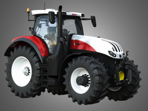 steyr tractor - terrus cvt 3D-Modell