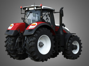 steyr tractor - terrus cvt 3D-Modell