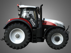 steyr tractor - terrus cvt 3D-Modell