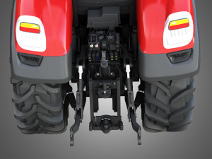 steyr tractor - terrus cvt 3D-Modell