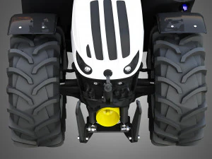steyr tractor - terrus cvt 3D Model