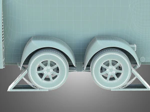 big master animal transport 3D Model