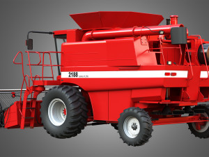 case ih 1688 combine 3D Модель