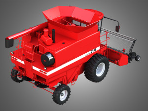 case ih 1688 combine 3D Модель