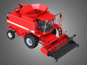 case ih 1688 combine 3D Model