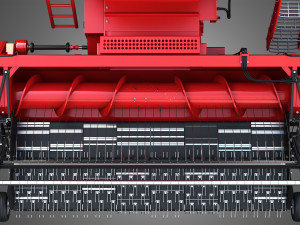 case ih 1688 combine 3D Модель