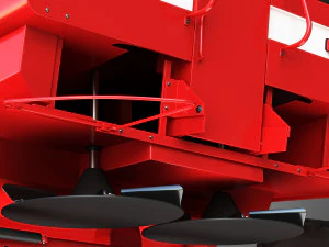 case ih 1688 combine 3D Model