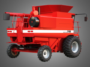 case ih 1688 combine Model 3D