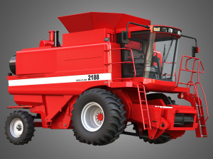 case ih 1688 combine Model 3D