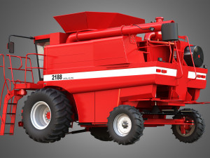 case ih 1688 combine Model 3D
