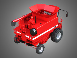 case ih 1688 combine Model 3D