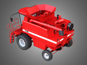case ih 1688 combine Model 3D