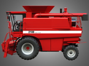 case ih 1688 combine Model 3D