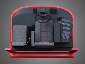 sala de condu&ccedil;&atilde;o de ve&iacute;culos case-1688 Modelo 3D