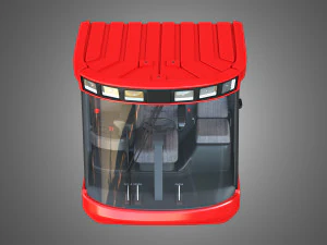 sala de condu&ccedil;&atilde;o de ve&iacute;culos case-1688 Modelo 3D