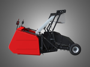 auger header-tin fronts 3D Model
