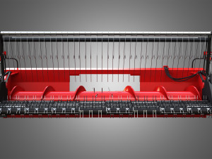 auger header-tin fronts 3D Model