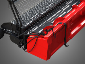 auger header-tin fronts 3D Model