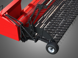 auger header-tin fronts 3D Model
