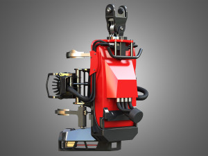 harvester head 3D Model