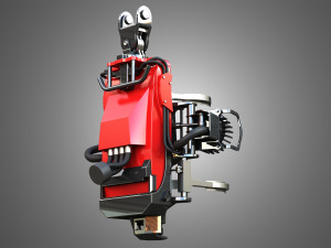harvester head 3D Model