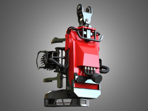 harvester head 3D Model