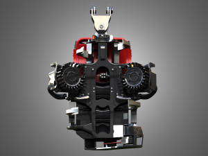 harvester head 3D Model