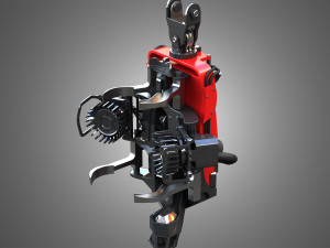 harvester head 3D Model