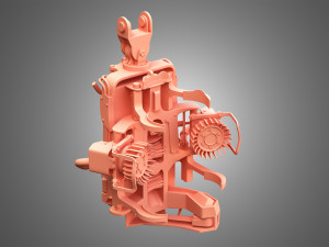 harvester head 3D Model