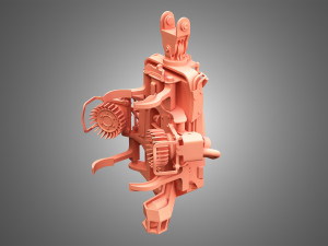 harvester head 3D Model