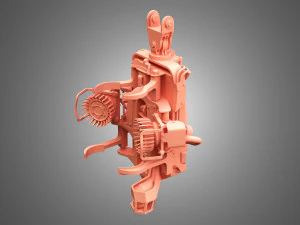 harvester head 3D Model