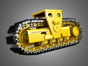 crawler tractor 3D Model