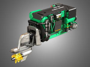 penta d6 400 engine Modello 3D