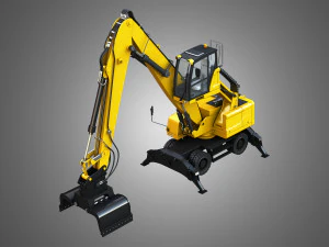 mh3022 material handlers vehicle 3D Model