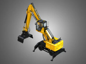 mh3022 material handlers vehicle 3D Model