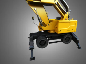 mh3022 material handlers vehicle 3D Model